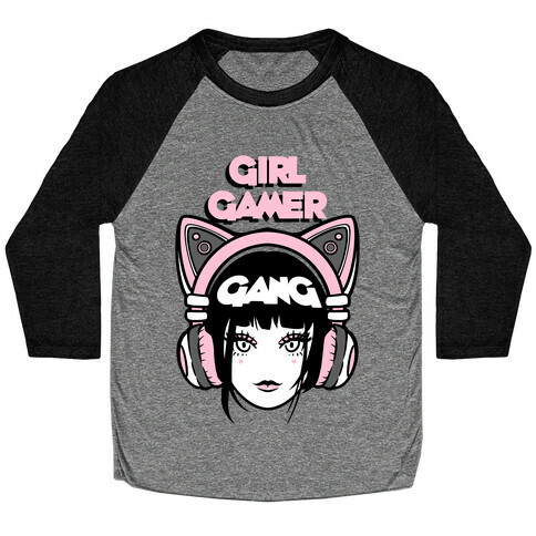Girl Gamer Gang Baseball Tee