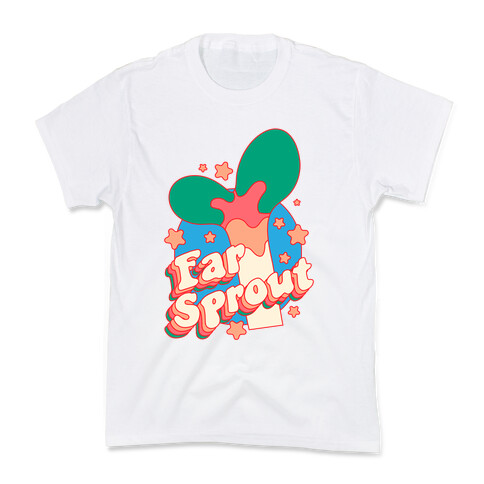 Far Sprout Groovy Plant Sprout Kids T-Shirt