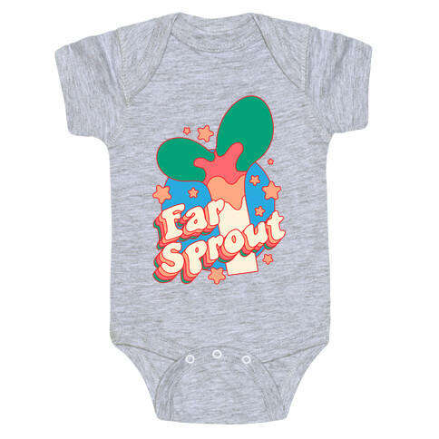 Far Sprout Groovy Plant Sprout Baby One-Piece