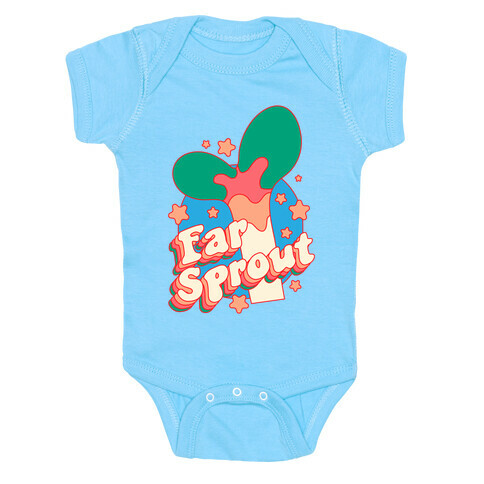 Far Sprout Groovy Plant Sprout Baby One-Piece