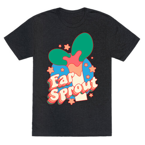 Far Sprout Groovy Plant Sprout T-Shirt