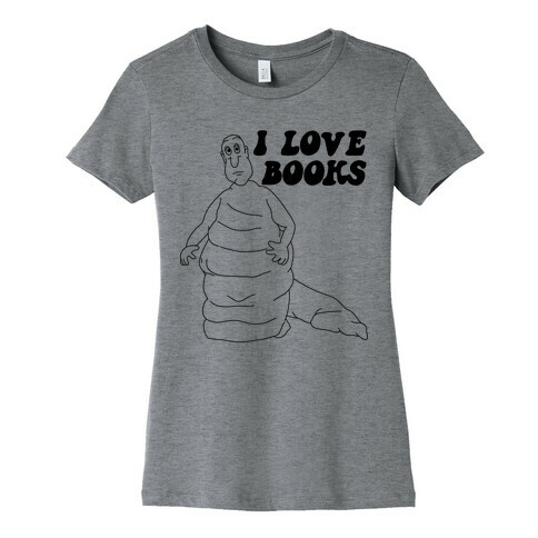 I Love Books Womens T-Shirt