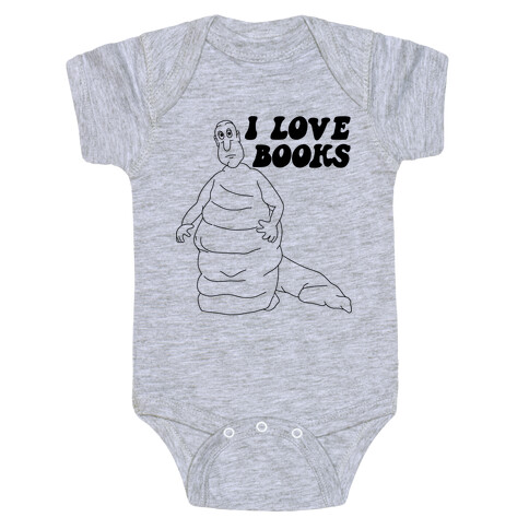 I Love Books Baby One-Piece