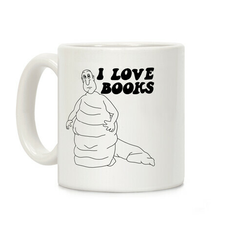 I Love Books Coffee Mug