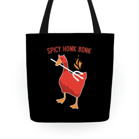 Spicy Honk Bonk Goose Tote