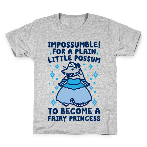 Impossumble Possum Parody Kids T-Shirt
