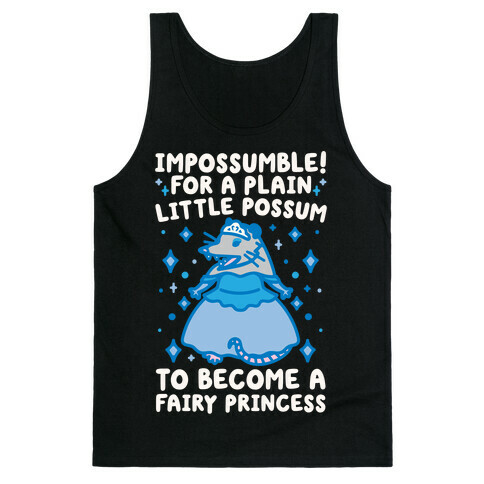 Impossumble Possum Parody Tank Top