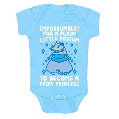 Impossumble Possum Parody Baby One-Piece