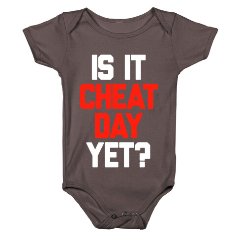 Is It Cheat Day Yet? Baby One-Piece