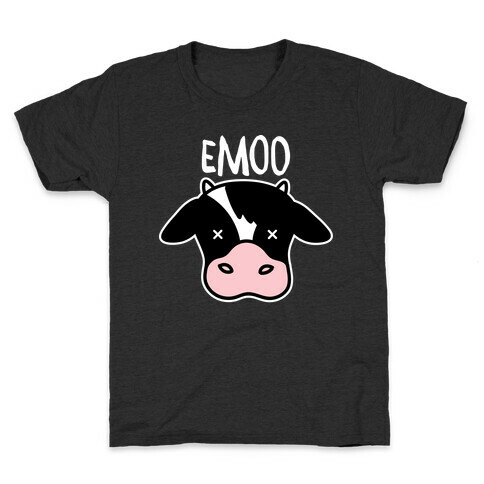 Emoo Emo Cow Kids T-Shirt