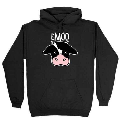 Emoo Emo Cow Hooded Sweatshirt