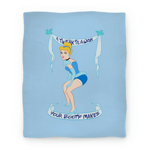 A Twerk is A Wish Blanket