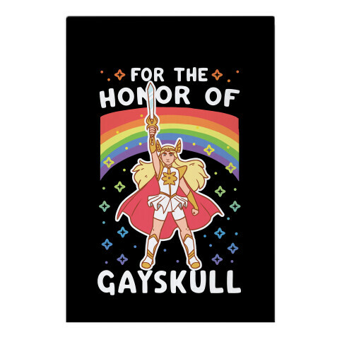 For the Honor of Gayskull Garden Flag