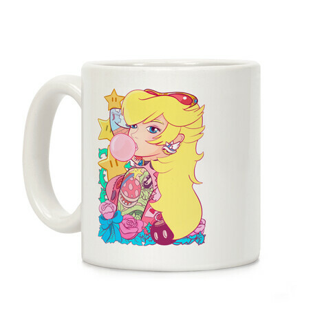 Punk Peach Parody Coffee Mug