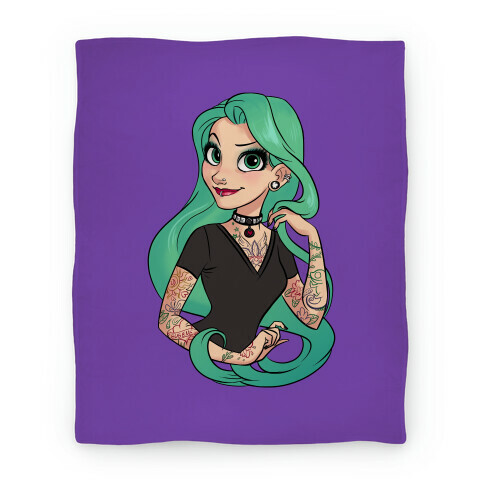 Punk Rapunzel Blanket