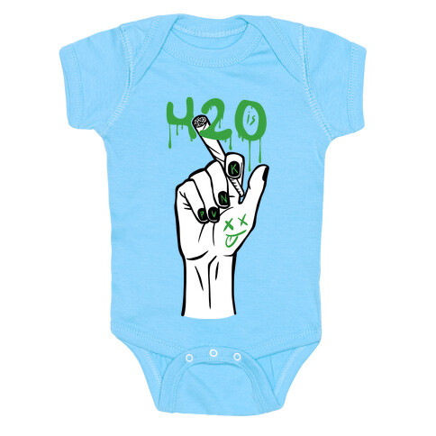 420 Is Punk Baby One-Piece