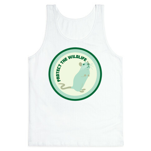 Protect the Wildlife (Rat) Tank Top