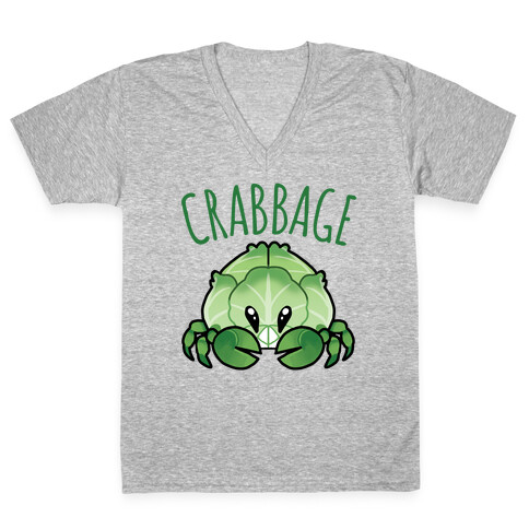 Crabbage V-Neck Tee Shirt