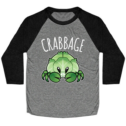 Crabbage Baseball Tee