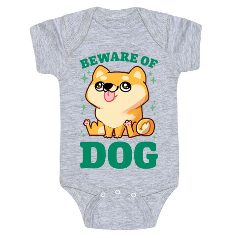 Beware Of Dog Baby One-Piece