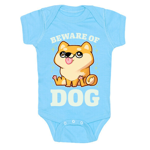 Beware Of Dog Baby One-Piece