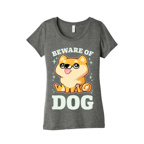 Beware Of Dog Womens T-Shirt