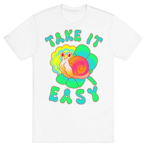 Take It Easy Groovy Snail T-Shirt