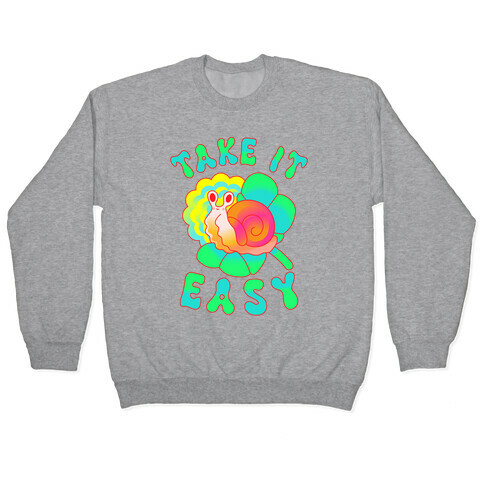 Take It Easy Groovy Snail Pullover