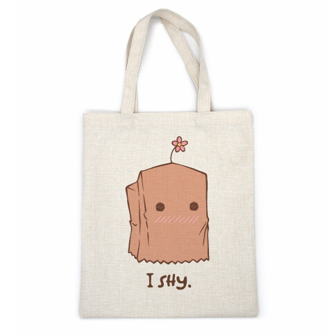 I Shy Paper Bag Casual Tote