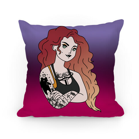 Punk Merida Parody Pillow