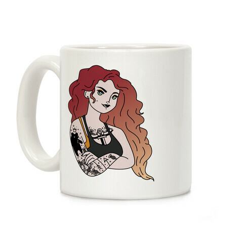 Punk Merida Parody Coffee Mug