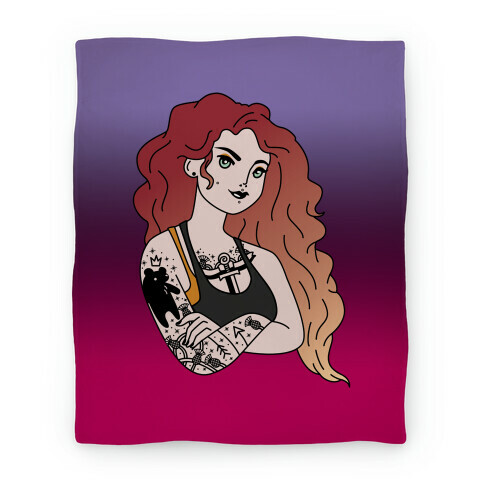 Punk Merida Parody Blanket