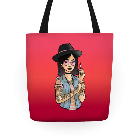 Punk Fashion Mulan Tote