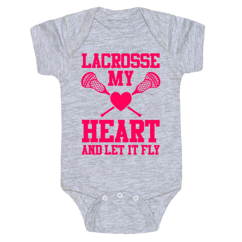 Lacrosse My Heart Baby One-Piece