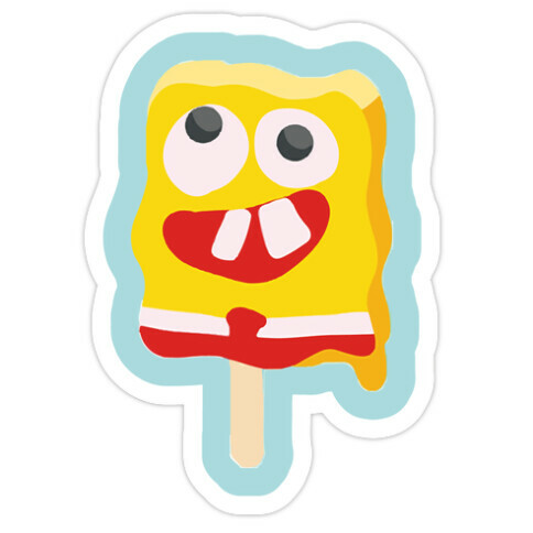 Ice Cream Truck Treats Pattern Die Cut Sticker