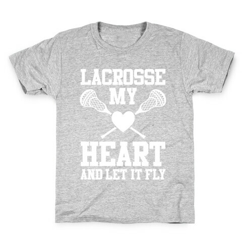 Lacrosse My Heart Kids T-Shirt