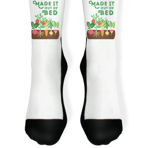 Made It Out Of Bed (vegetables) Sock