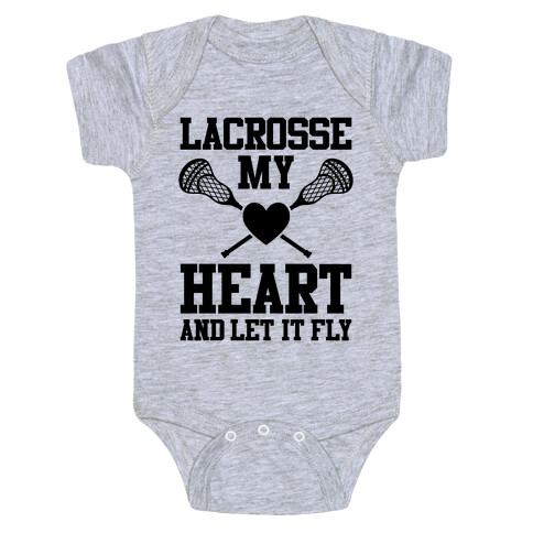 Lacrosse My Heart Baby One-Piece