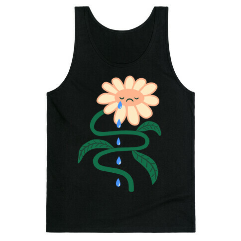 Sad Flower Shower Tank Top