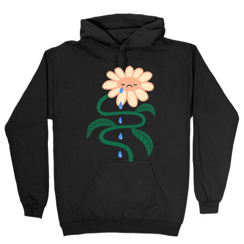 Sad Flower Shower Hooded Sweatshirt