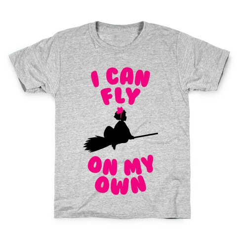 I Can Fly On My Own Kids T-Shirt