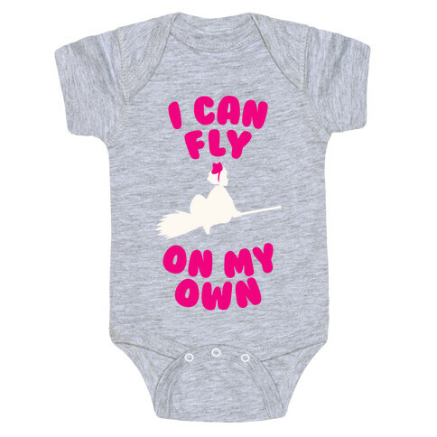 I Can Fly On My Own Baby One-Piece