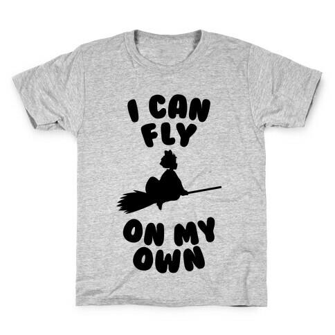 I Can Fly On My Own Kids T-Shirt