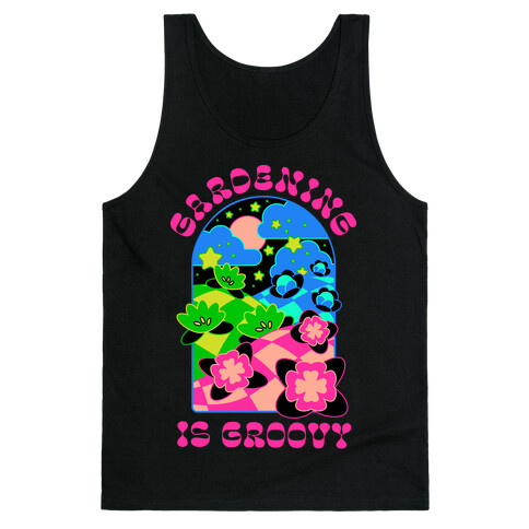 Gardening Is Groovy Tank Top