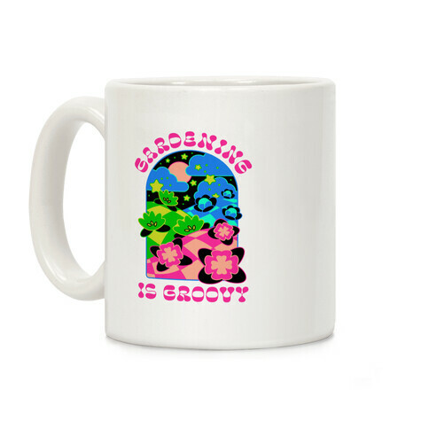 Gardening Is Groovy Coffee Mug