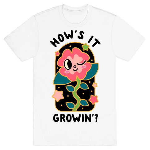 How's It Growin'? Waving Plant Friend T-Shirt