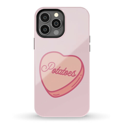 Potatoes Candy Heart Phone Case