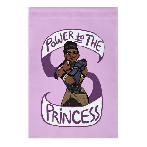 Power to the Princess Garden Flag