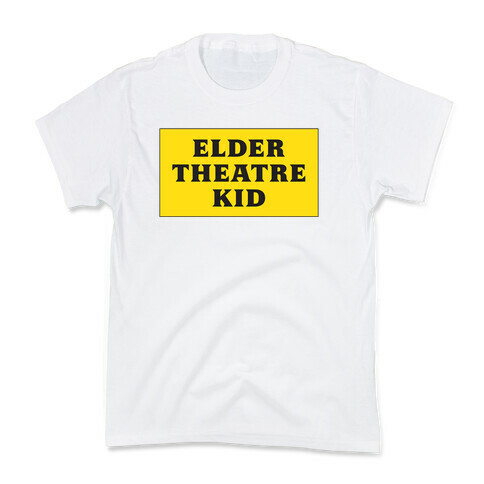 Edler Theatre Kid Kids T-Shirt