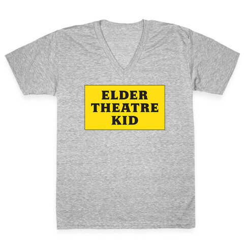 Edler Theatre Kid V-Neck Tee Shirt